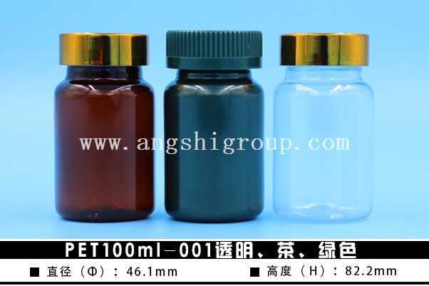 PET100ml-001-Tea, transparent, green